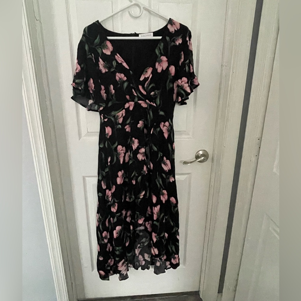 Amazon high-low dress, size M